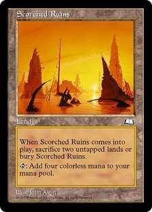 Scorched Ruins Weatherlight